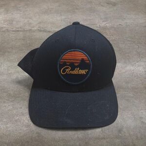 Pendleton Women's Black and Navy Hat